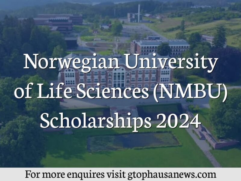 Norwegian University of Life Sciences (NMBU) Scholarships 2024