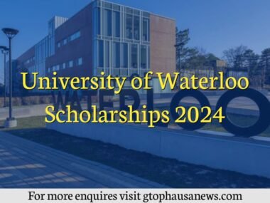 University of Waterloo Scholarships 2024